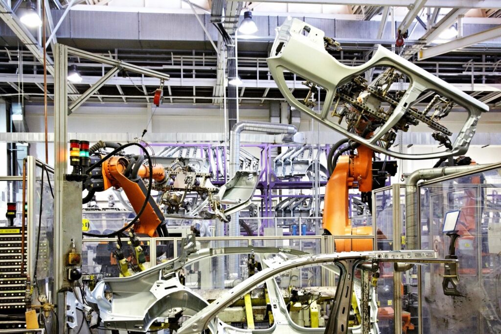 manufacturing floor where MRO tools are used