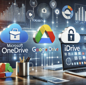 How to Choose the Best Cloud Storage Provider for Your Business: Microsoft OneDrive vs. Google Drive vs. IDrive